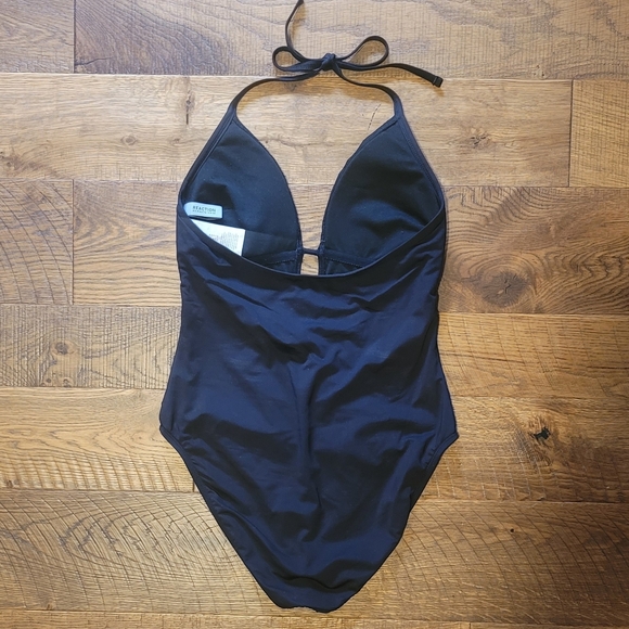 Kenneth Cole Beaded Bombay One Piece Swimsuit - Picture 2 of 3